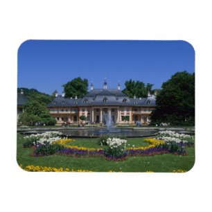 Slottet Pillnitz, Dresden, Sachsen, Tyskland Magnet