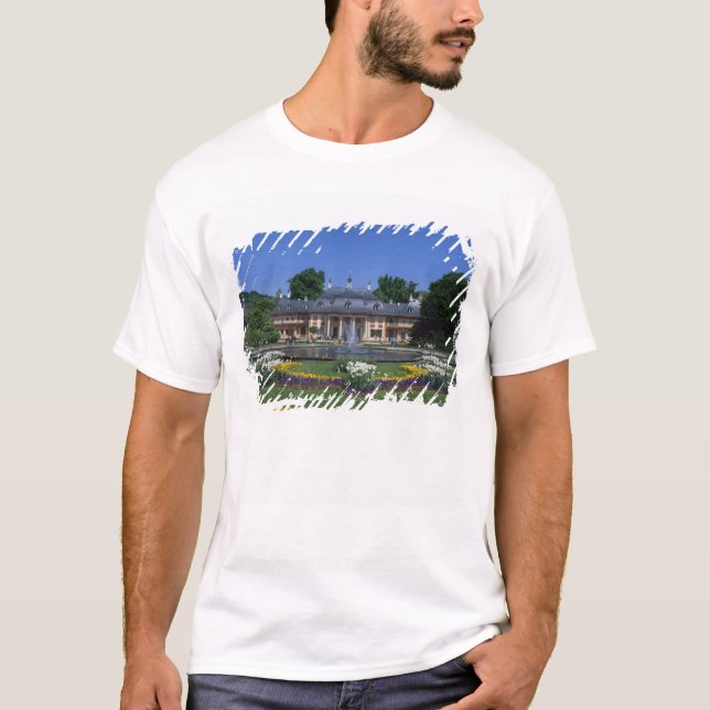 Slottet Pillnitz, Dresden, Sachsen, Tyskland Tee Shirt (Framsida)