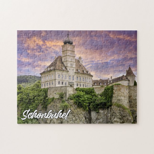 Slottet Schonbuhel, Schonbuhel-Aggsbach, Österrike Pussel (Horisontell)