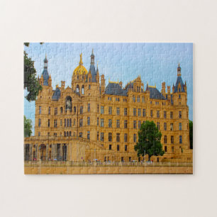 Slottet Schwerin Mecklenburg. Pussel