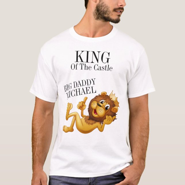 Slottets kung tee shirt (Framsida)