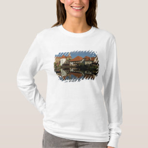 Slottstorn, Vltavafloden, Cesky Krumlov, Tee Shirt