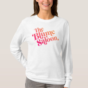 Slouchy tröja för logotyp (vit)
