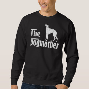 Sloughi Hund Mamma Mors dag Lång Ärmad Tröja