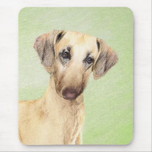 Sloughis Painting - Cute Original Hund Art Musmatta