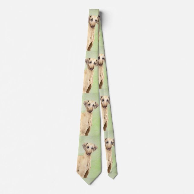 Sloughis Painting - Cute Original Hund Art Slips (Framsida)