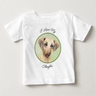 Sloughis Painting - Cute Original Hund Art T Shirt