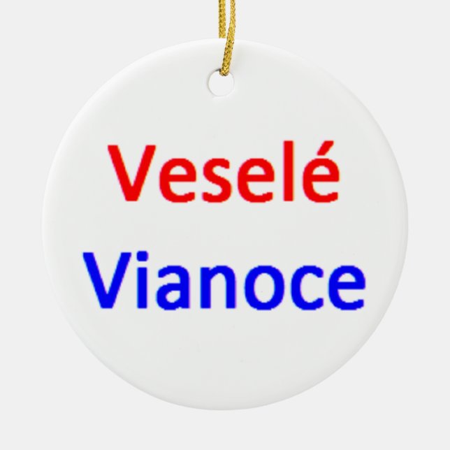 slovak glada jul julgransprydnad keramik (Framsidan)