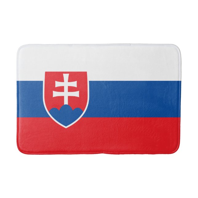 Slovakia Flag Badrumsmatta (Framsidan)