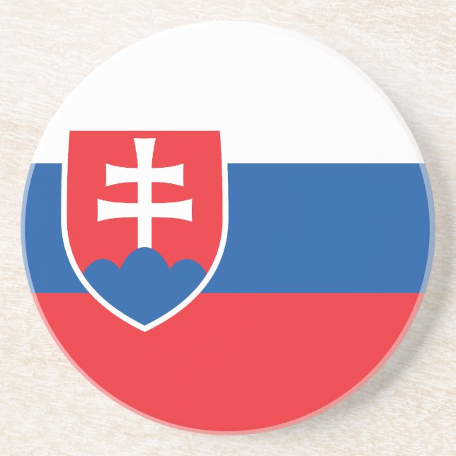 Slovakia Flag Underlägg (Framsidan)