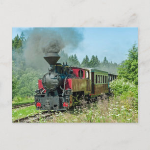 Slovakia Narrow Gage Railroad Cierny - Balog Vykort