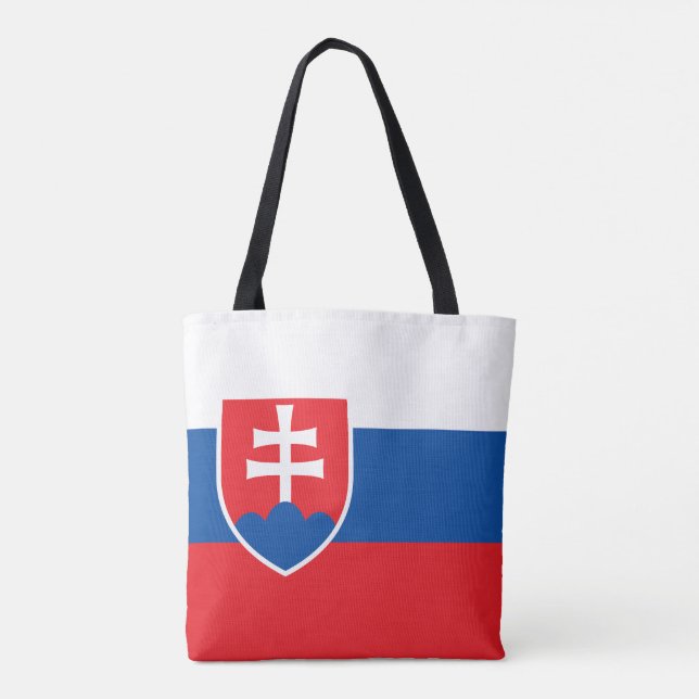Slovakias flagga tygkasse (Baksida)
