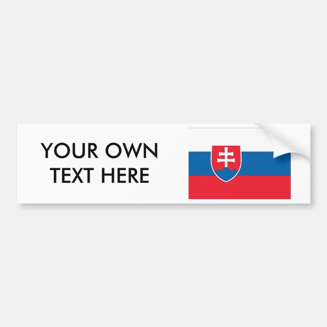 Slovakien Bildekal (Framsidan)