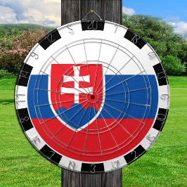 Slovakien Dartboard och Slovakien Flagga/speltavla Darttavla