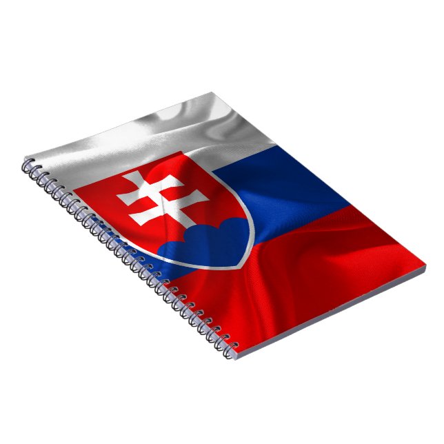 Slovakien flagga anteckningsbok (Högra Sidan)