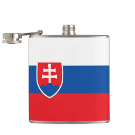 Slovakien flagga fickplunta
