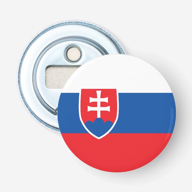 Slovakien flagga flasköppnare (Framsidan)