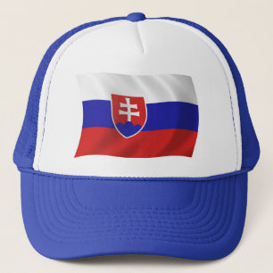 Slovakien Flagga Hat Keps