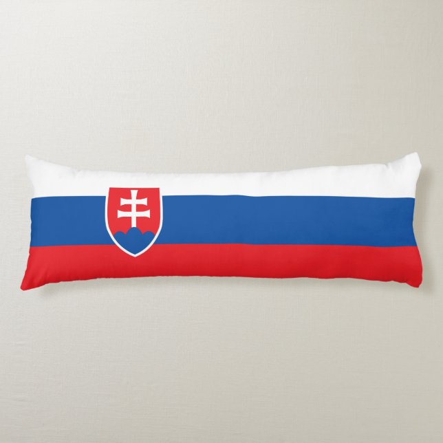 Slovakien flagga kroppskudde (Framsidan)