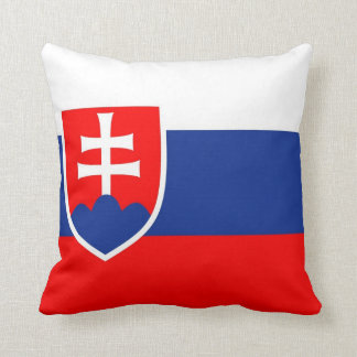 Slovakien flagga kudde