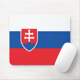 Slovakien flagga musmatta