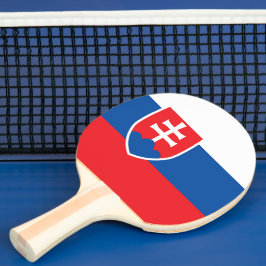 Slovakien flagga pingisracket
