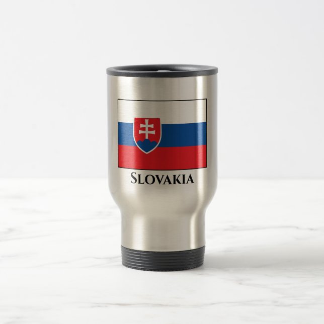 Slovakien Flagga Resemugg (Center)