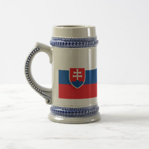 Slovakien Flagga Sejdel