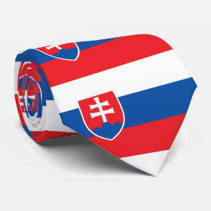 Slovakien Flagga Slips