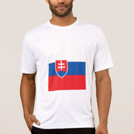 Slovakien flagga t shirt
