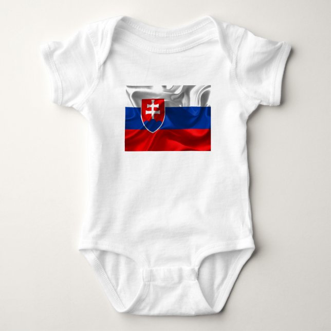 Slovakien flagga tee (Framsida)