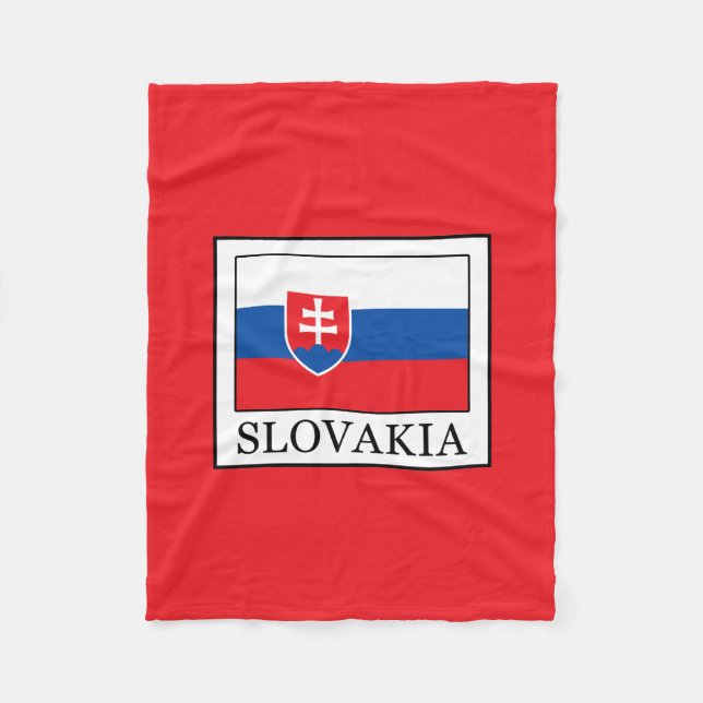 Slovakien Fleecefilt (Framsidan)