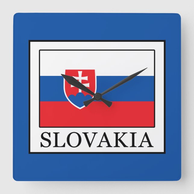 Slovakien Fyrkantig Klocka (Framsida)