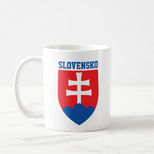 Slovakien jackar arm kaffemugg