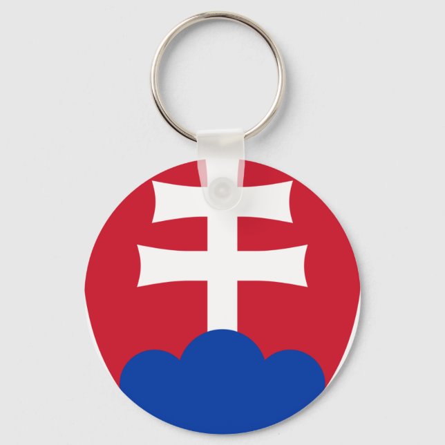 Slovakien jackar arm nyckelring (Framsida)