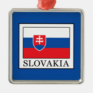 Slovakien Julgransprydnad Metall