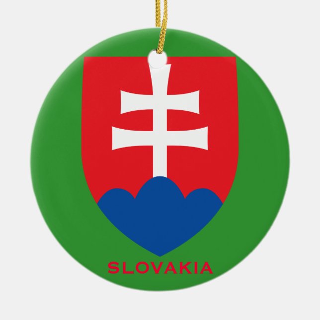 SLOVAKIEN* Julprydnad Julgransprydnad Keramik (Framsidan)