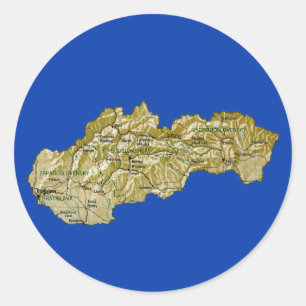 Slovakien Klistermärke