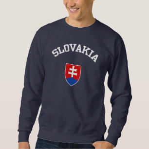Slovakien Lång Ärmad Tröja