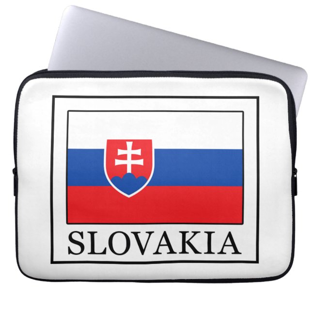 Slovakien laptop sleeve (Framsidan)