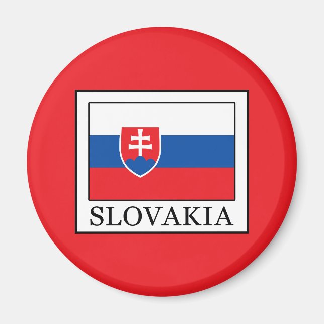 Slovakien Magnet (Framsidan)