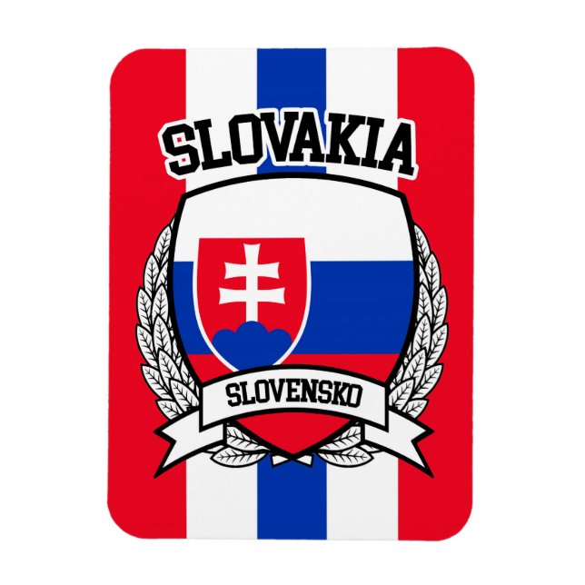Slovakien Magnet (Vertikal)