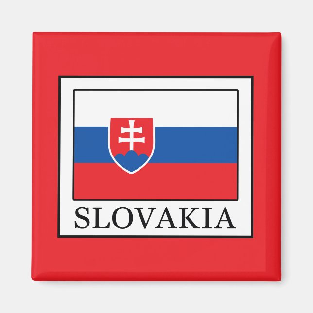 Slovakien Magnet (Framsidan)