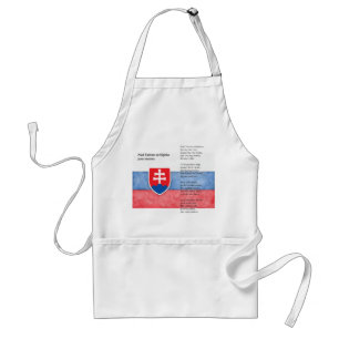 Slovakien - Nad Tatrou sa blýska Förkläde