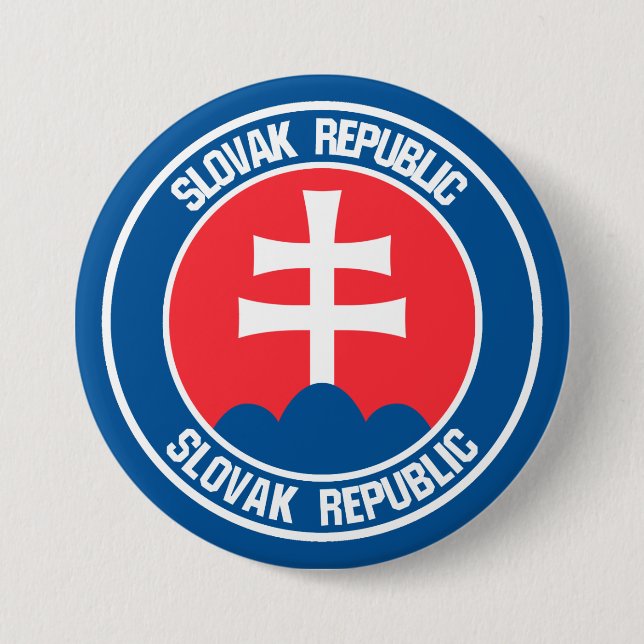 Slovakien Rundemblem Knapp (Framsida)