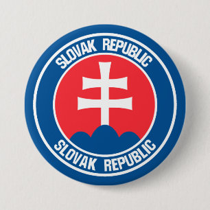 Slovakien Rundemblem Knapp