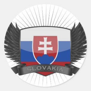 SLOVAKIEN RUNT KLISTERMÄRKE