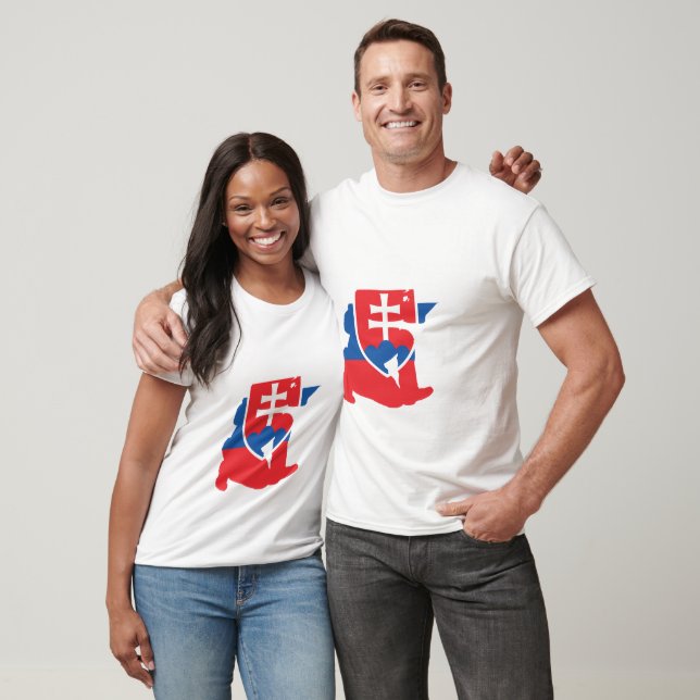 Slovakien Seal T Shirt (Unisex)
