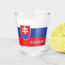 Slovakien Slovakisk Flagga Emblem Europa