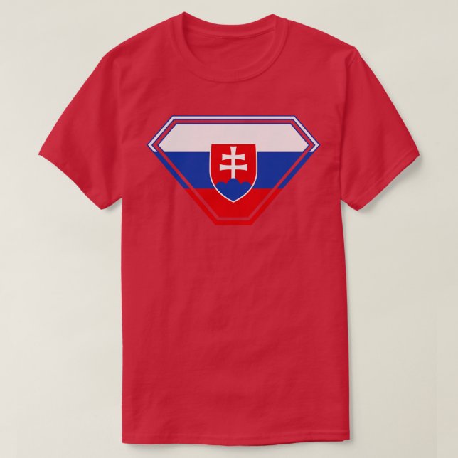 Slovakien SuperEmdriven T Shirt (Design framsida)